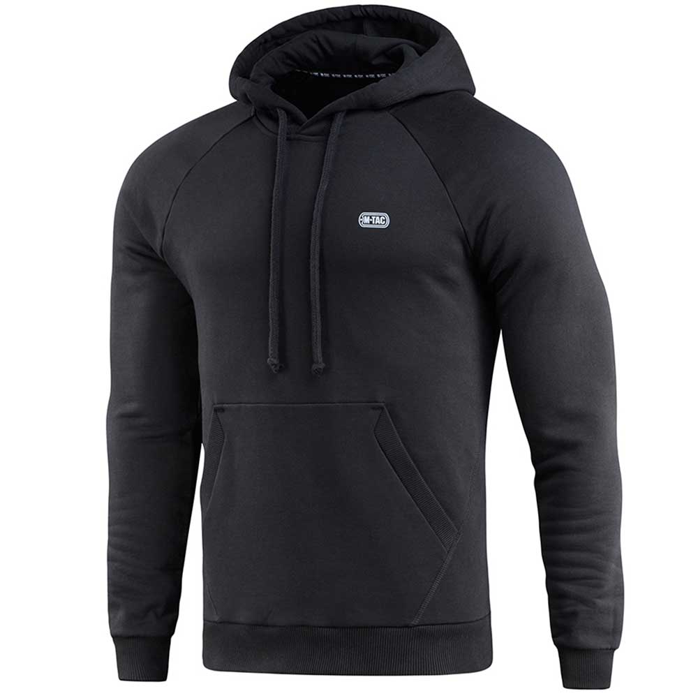 Bluza M-Tac Hoodie Cotton Raglan Hard - Black
