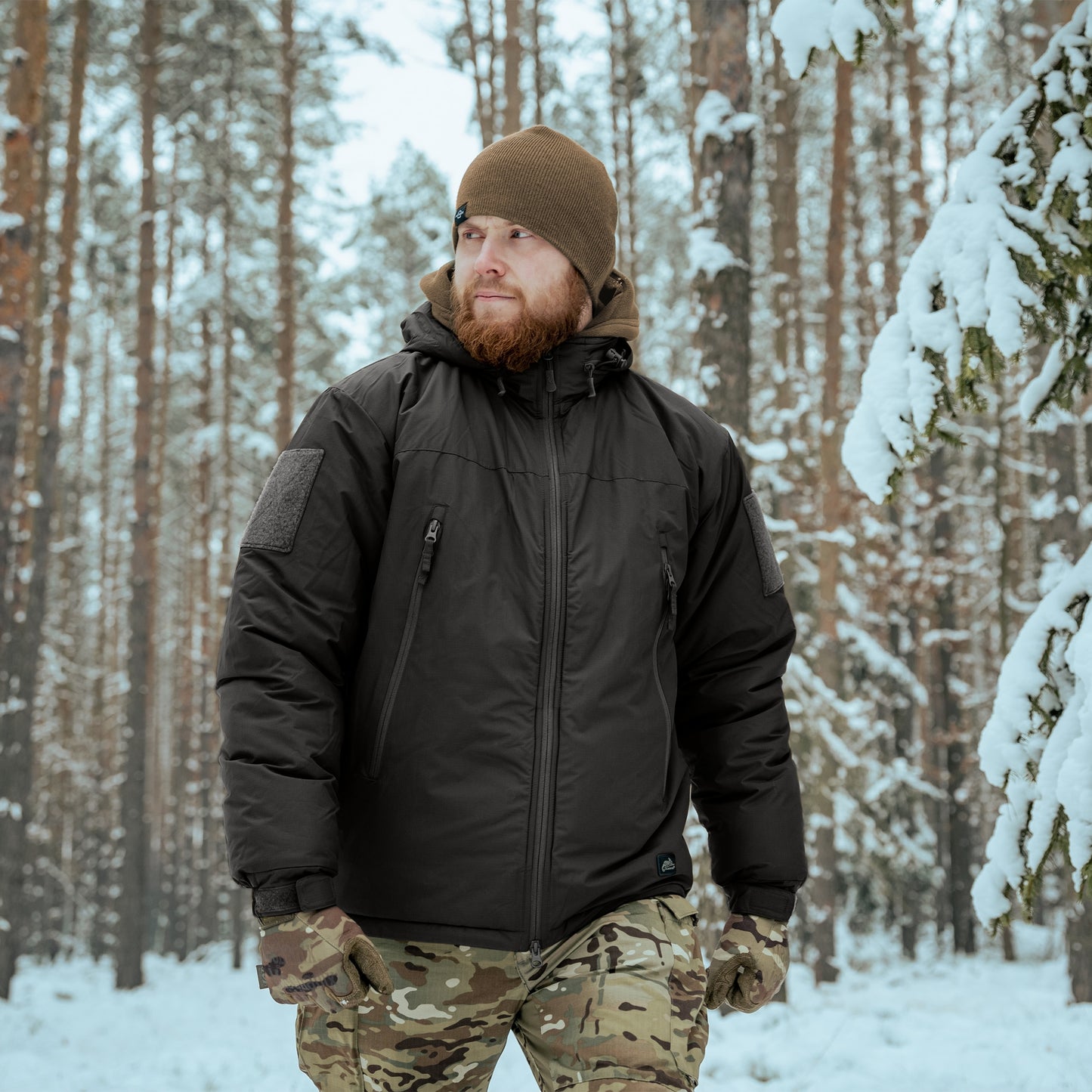 Kurtka Helikon Level 7 Climashield Apex 100 g - Black