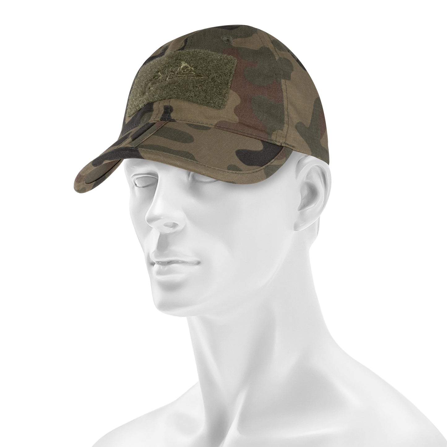 Czapka z daszkiem plus velcro Helikon Folding PolyCotton Rip-Stop - wz.93 Pantera PL Woodland