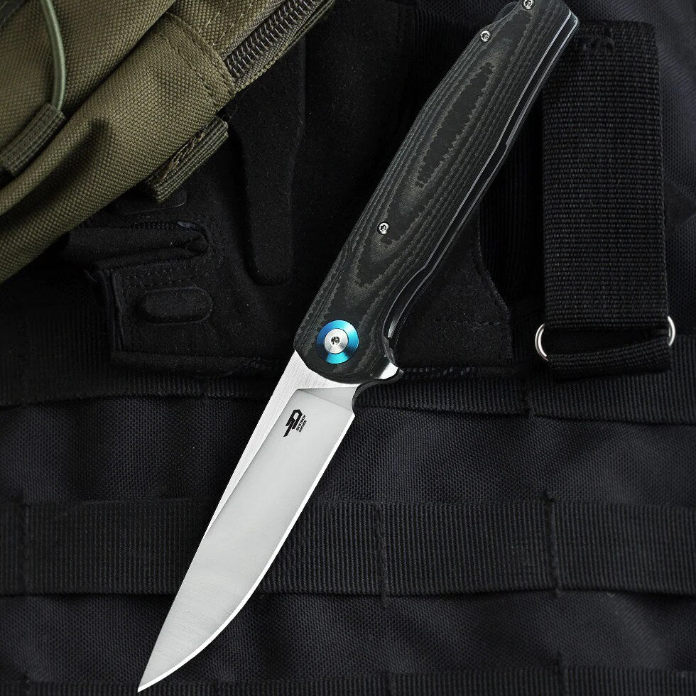 Nóż składany Bestech Knives Ascot - Beige
