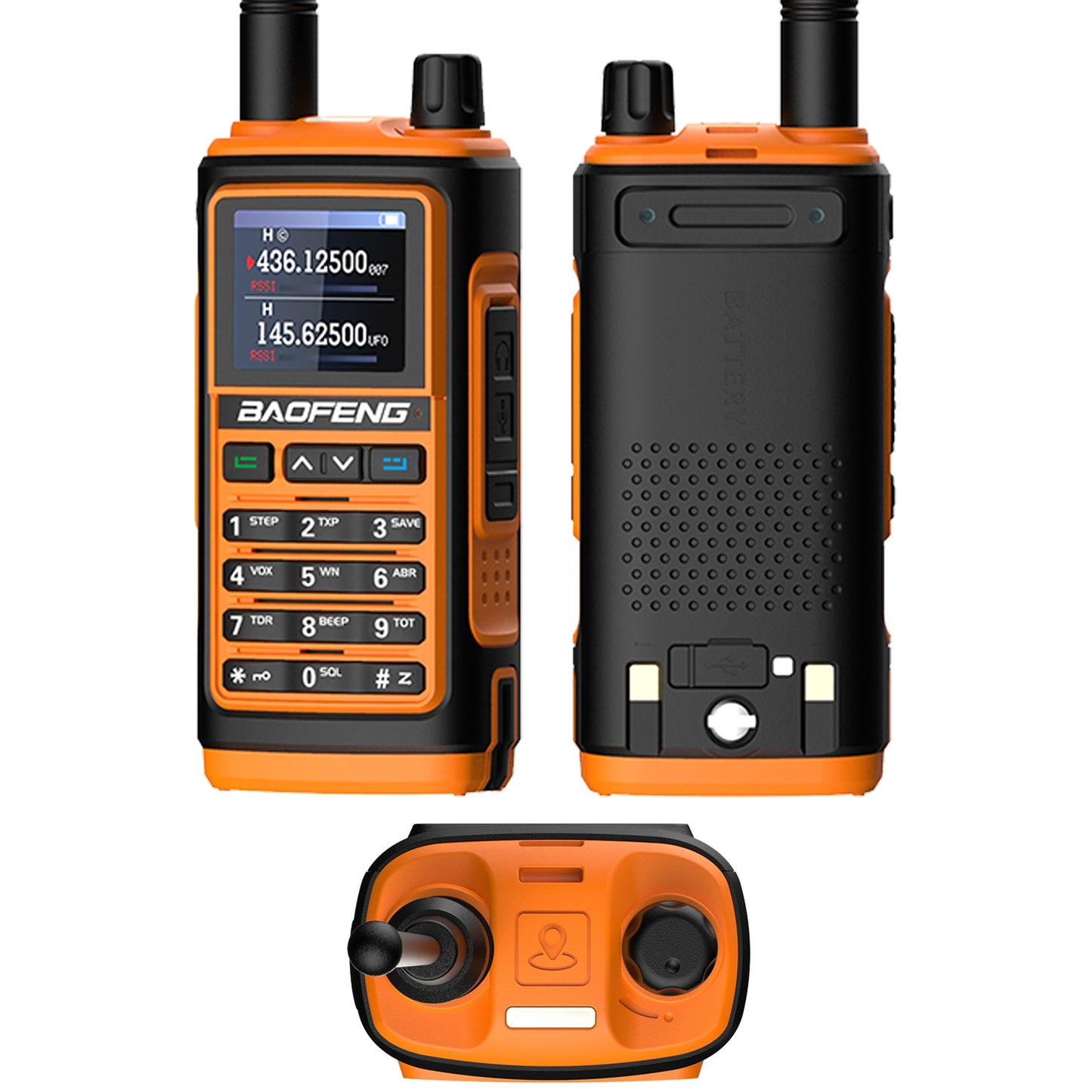 Radiotelefon Baofeng UV-17E 5W - Orange
