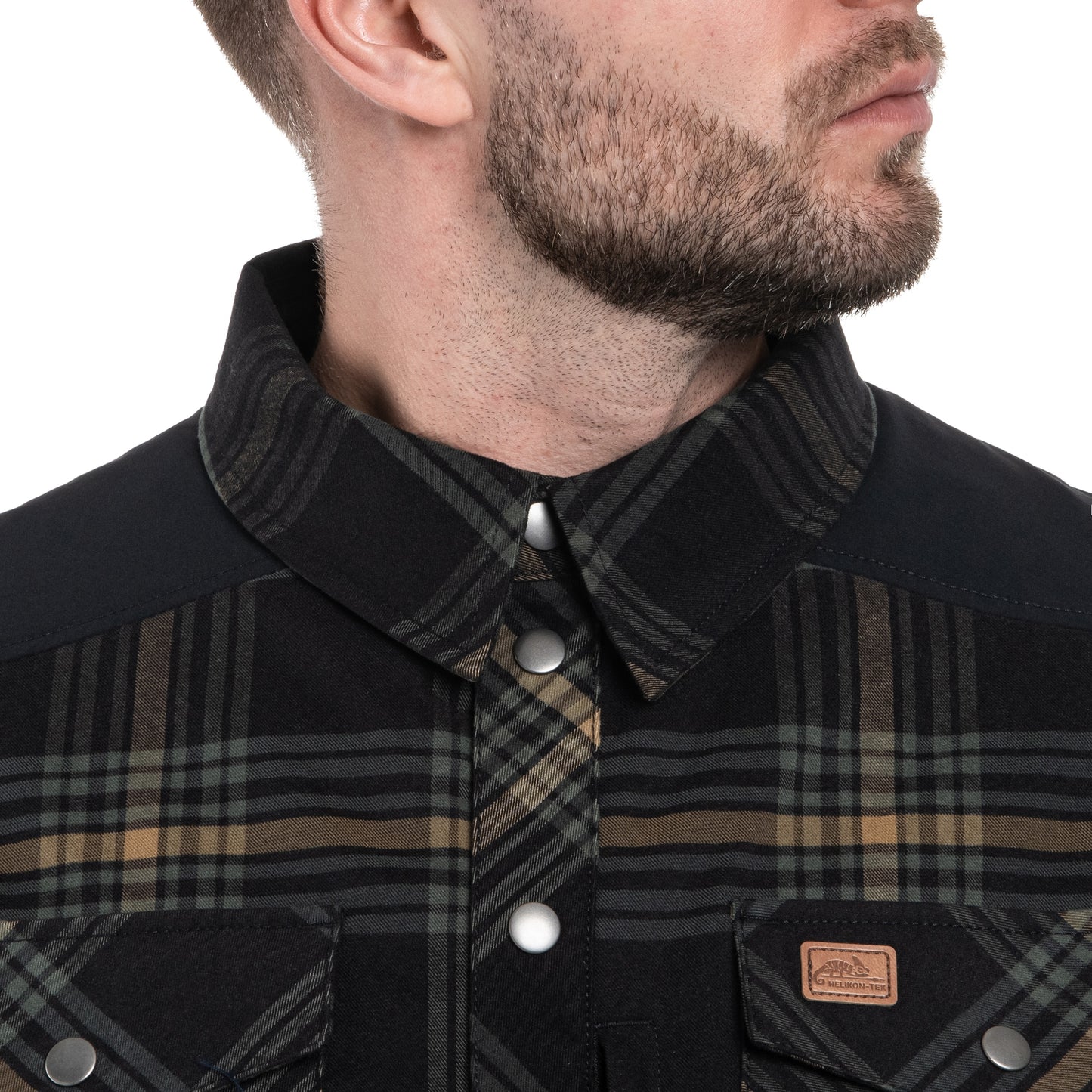 Koszula Helikon Winter Warden Long Sleeve - Slate Moorland Plaid