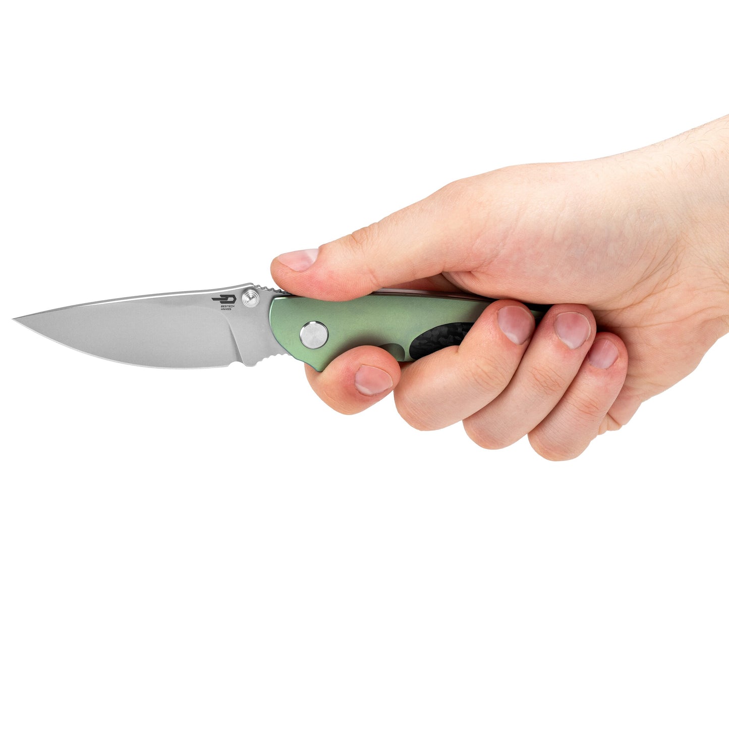 Nóż składany Bestech Knives Junzi - Green