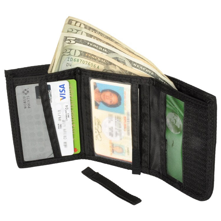 Portfel Hazard 4 Mil-Wafer Slim Tri-Fold - Black