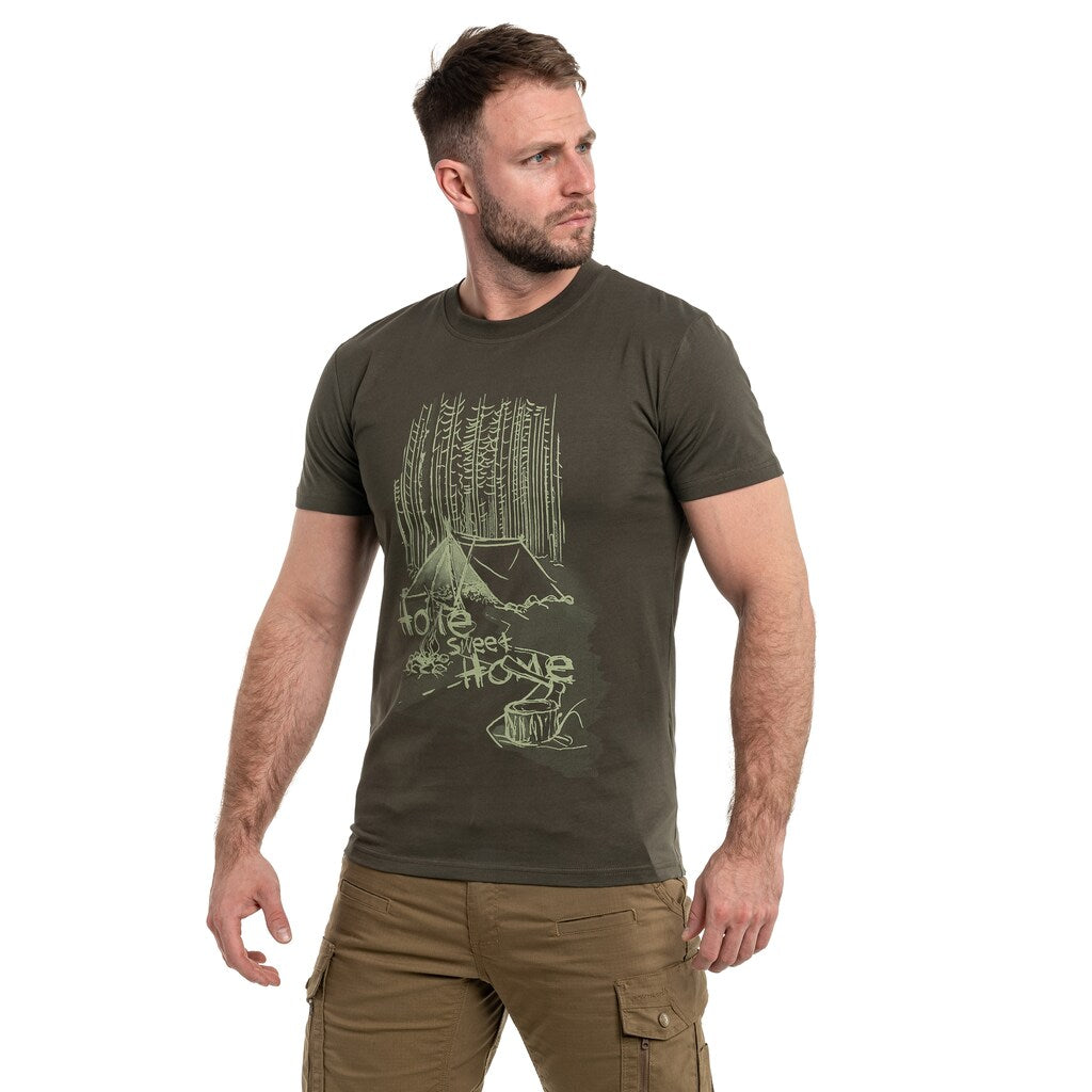 Koszulka T-shirt Helikon Home Sweet Home - Taiga Green