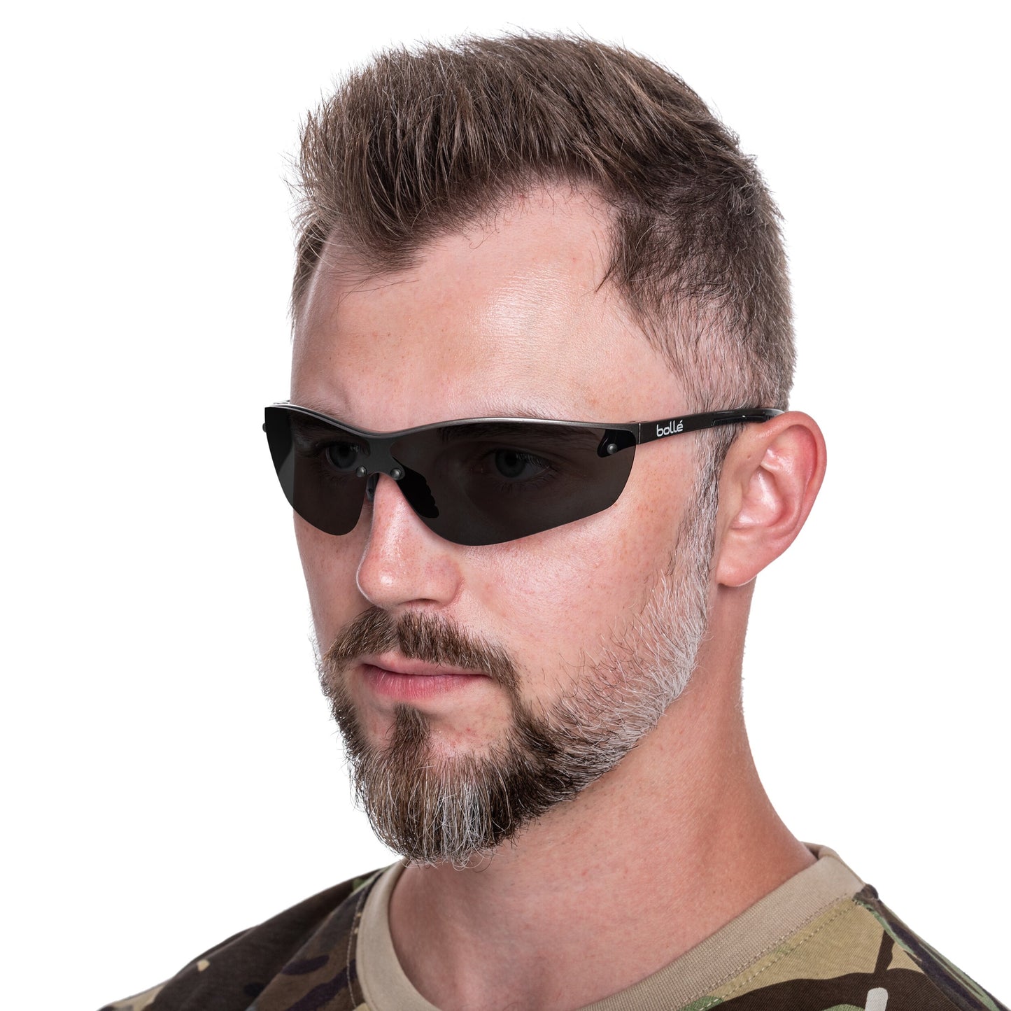 Okulary taktyczne Bolle Silium+ Smoke Platinum