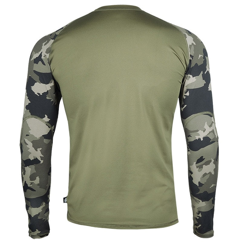 Koszulka termoaktywna Rough Radical Furious Army LS - Khaki/Moro