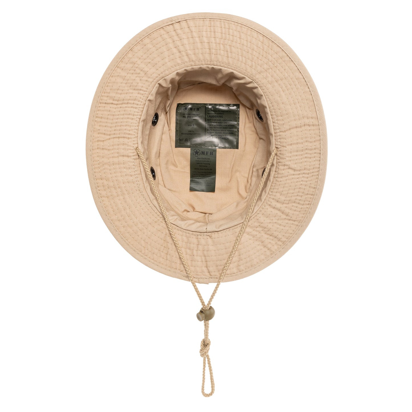 Kapelusz MFH US GI Bush Hat Boonie Rip-Stop - Khaki