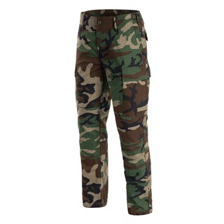 Spodnie wojskowe Mil-Tec Teesar Rip-Stop BDU Slim Fit - Woodland