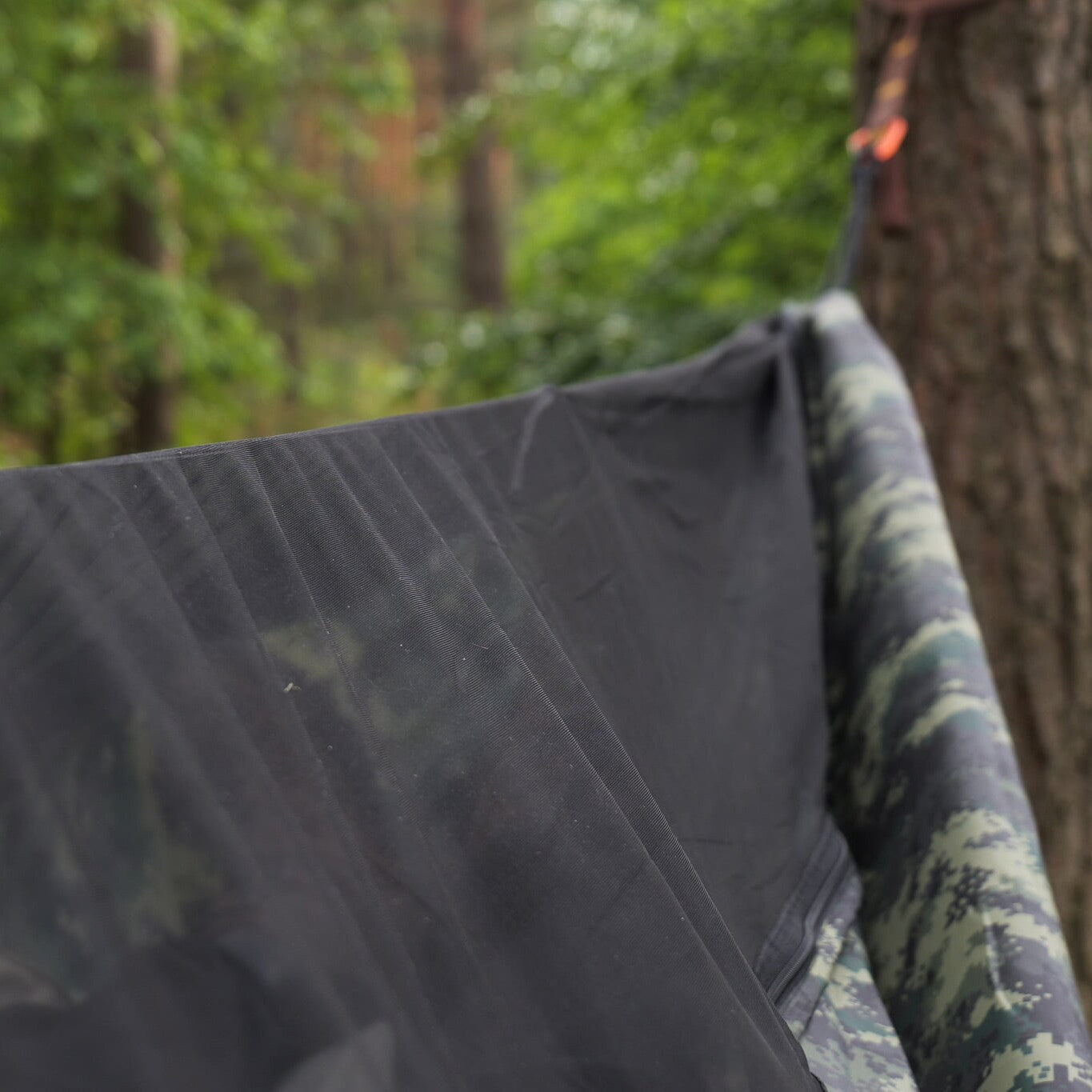 Hamak TigerWood Ważka V1 Long Camo - z moskitierą
