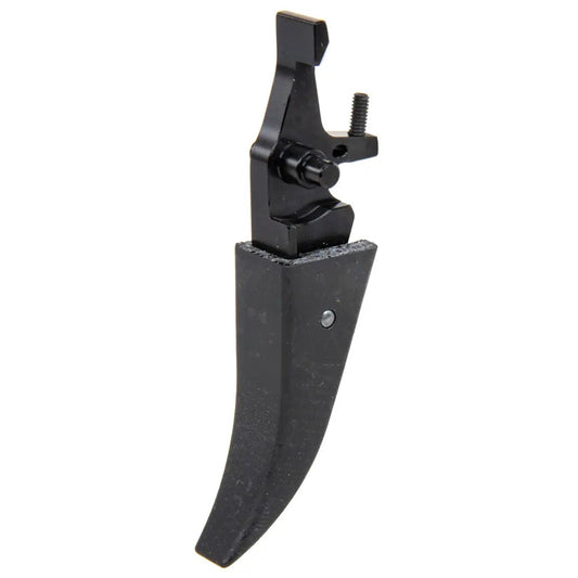 Aluminiowy spust Jefftron Curved Trigger do replik MP5 - Black