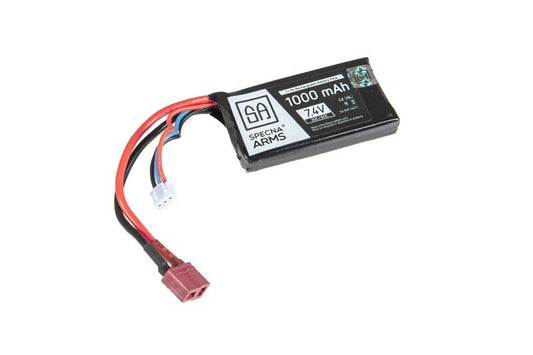 Akumulator ASG Specna Arms Li-Po 7,4V 1000mAh 30/60C PEQ - T-Connect