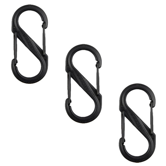 Karabińczyk Nite Ize S-Biner 4 Plastic Black Gate SBP4-03-01BG - 3 szt.