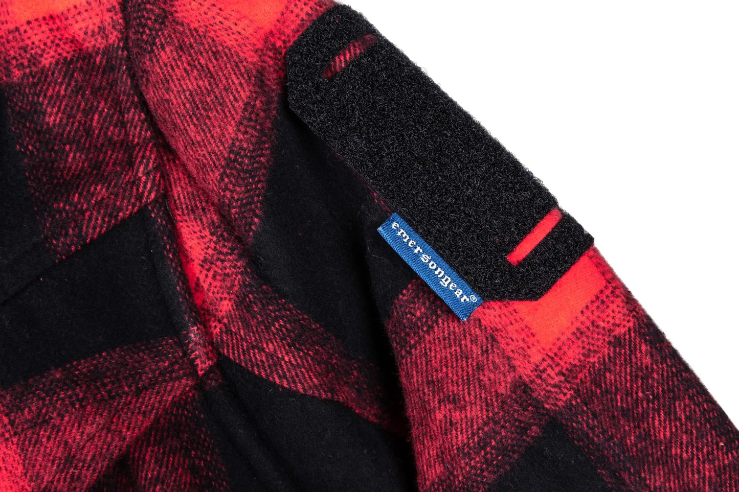 Koszula Emerson Gear Blue Label Longicorn - Black/Red