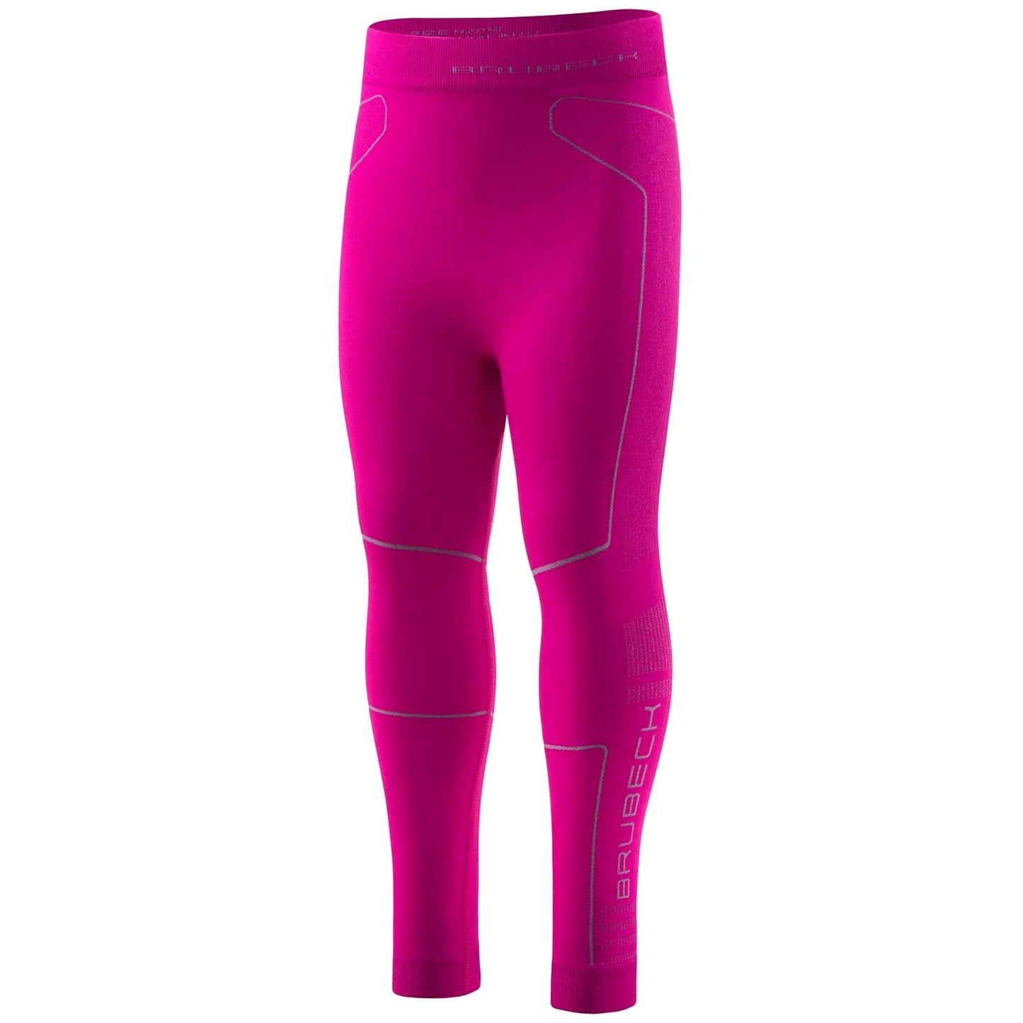 Legginsy termoaktywne dziecięce Brubeck Thermo Kids - Fuksjowe