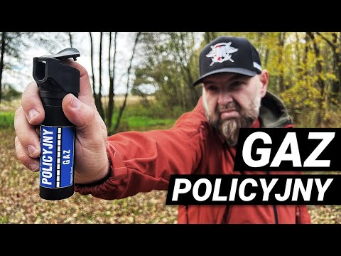 Gaz pieprzowy Policyjny 90 ml - strumień