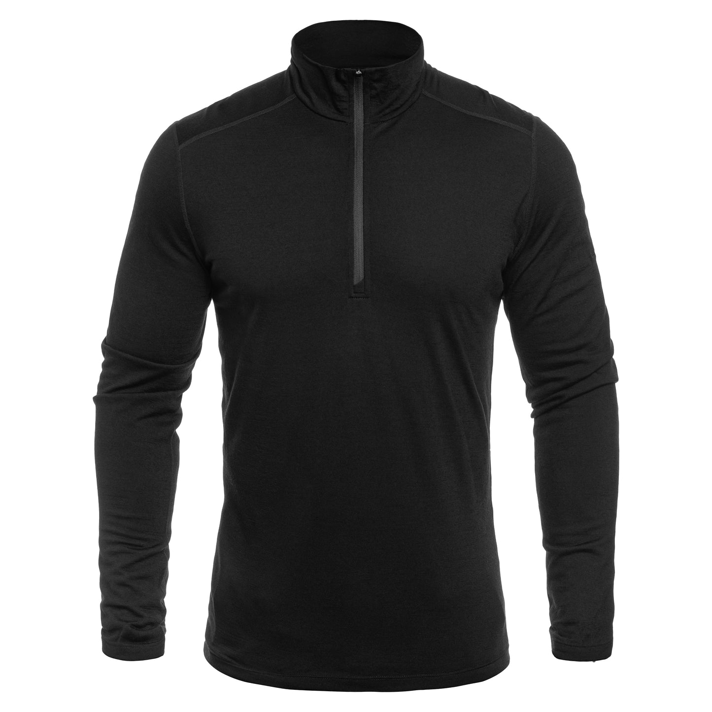 Koszulka termoaktywna Icebreaker Merino Oasis Half Zip - Black