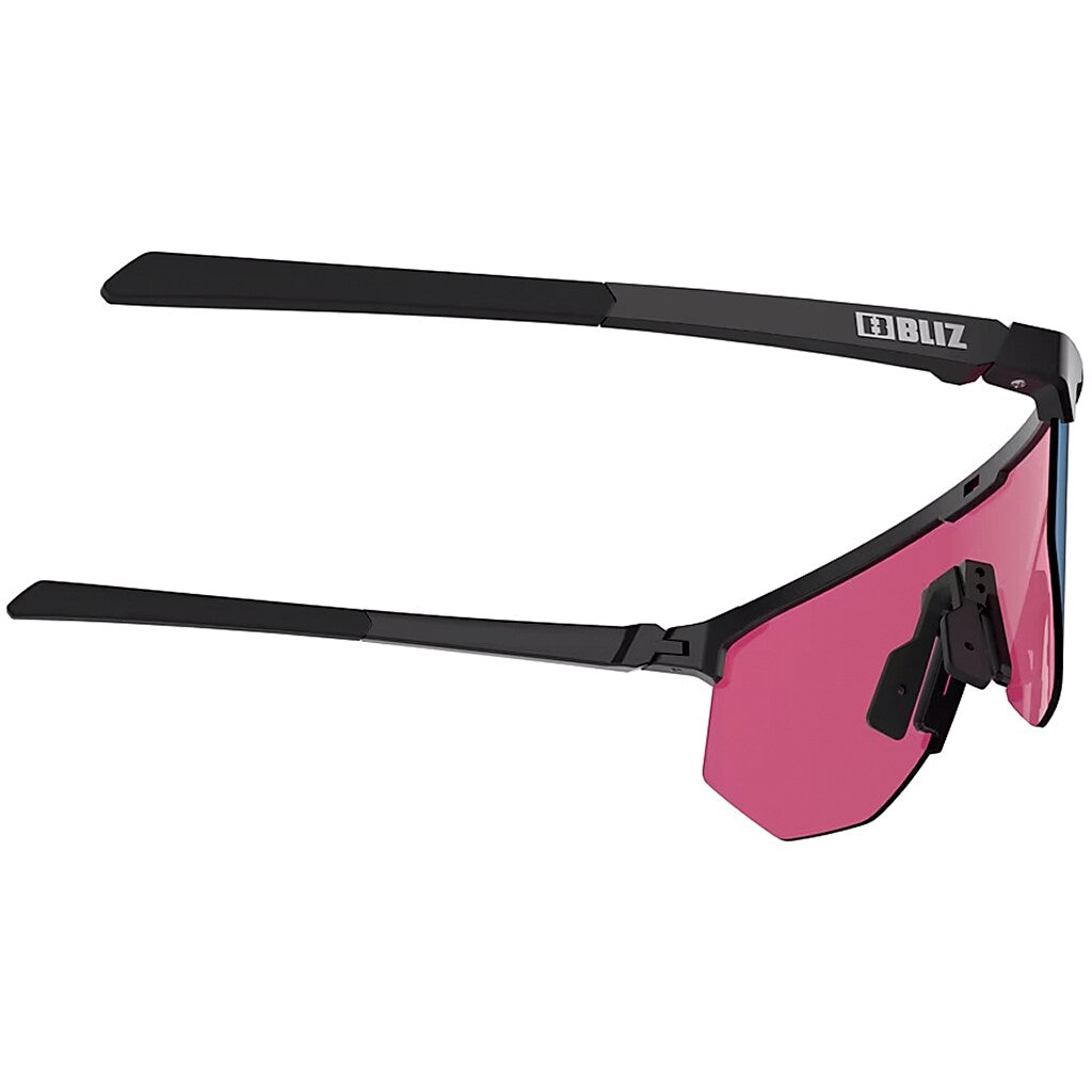 Okulary przeciwsłoneczne Bliz Hero Small - Matt Black/Rose Violet Blue