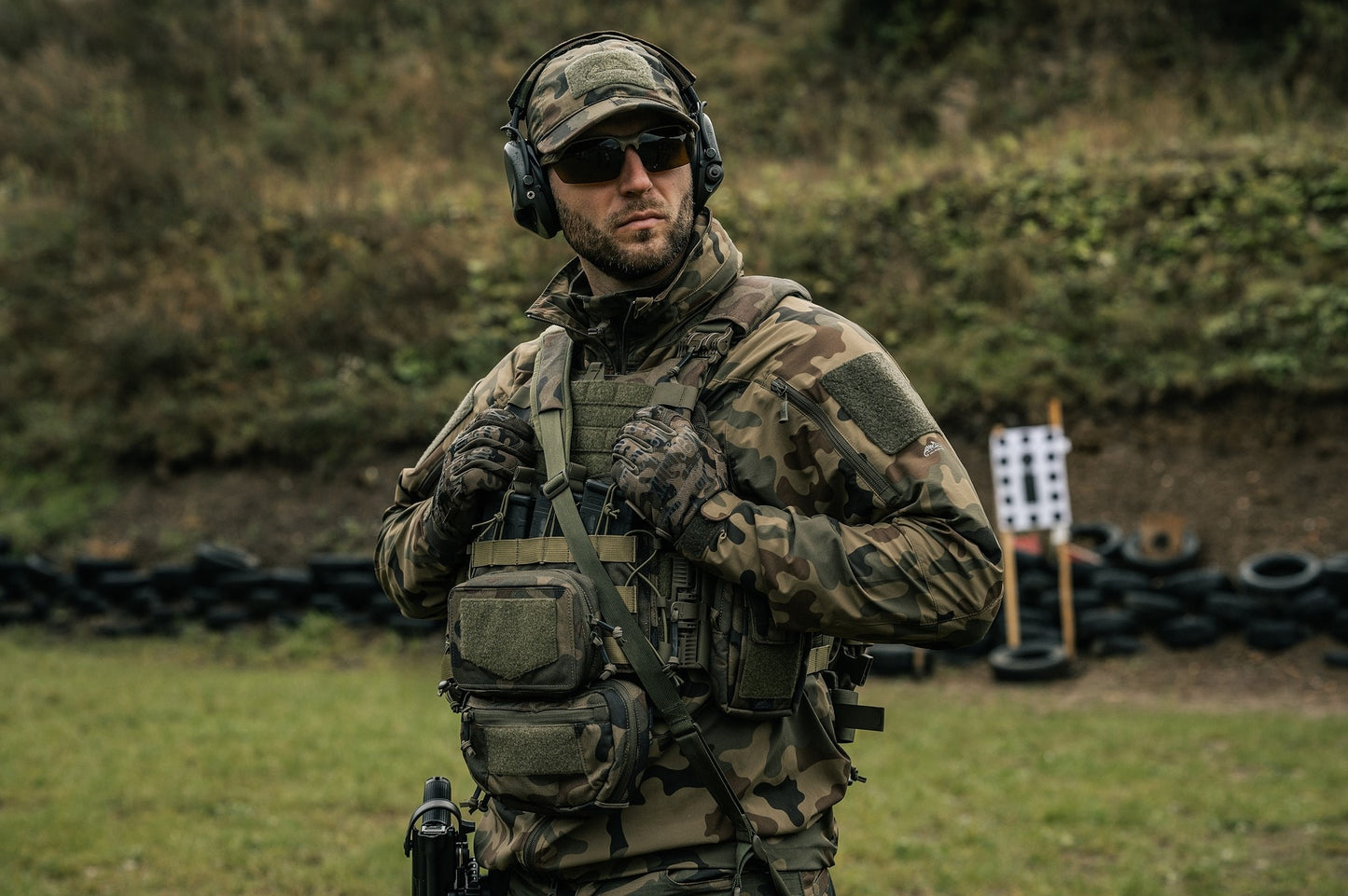Ładownica Helikon Guardian Flap - wz.93 Pantera PL Woodland
