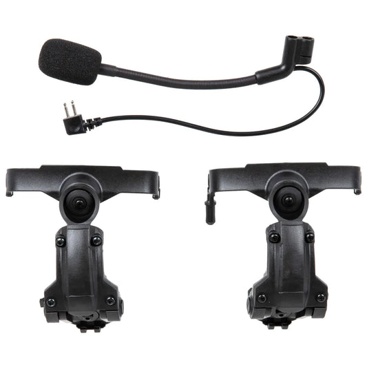 Adapter słuchawek FMA TB1443 typu ComTac II na szyny ARC - Czarny