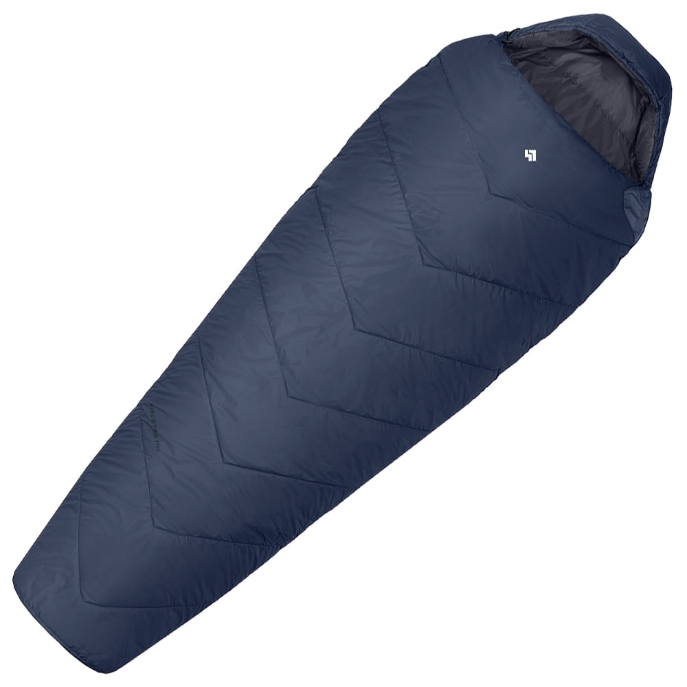 Śpiwór Alpinus Fiber Pro 1100 Lewy - Szary