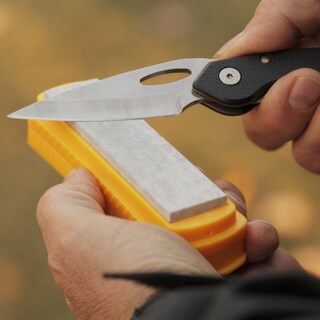 Osełka Smith's 4" Natural Arkansas Sharpening Stone with Cover