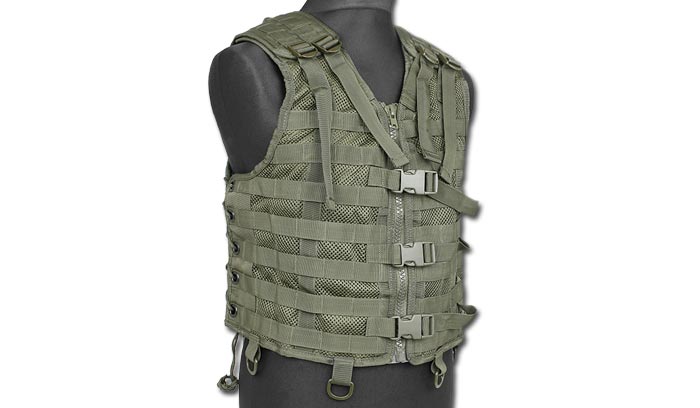 Kamizelka modułowa Mil-Tec - Olive