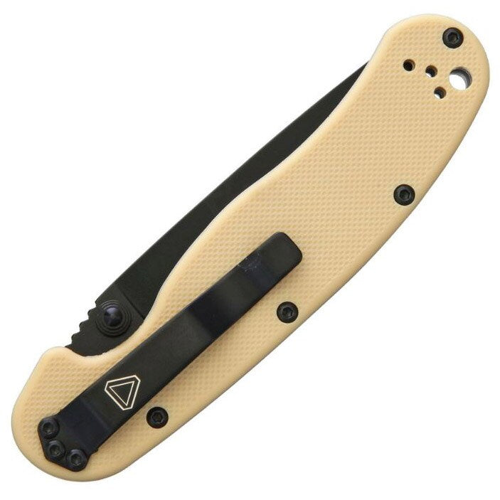 Nóż składany Ontario Rat-2 Folder D2 - Desert Tan