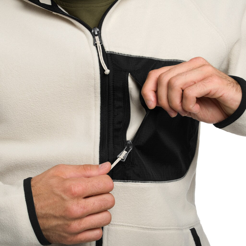 Polar Columbia Fast Trek Overlay Hooded - Dark Stone/Black