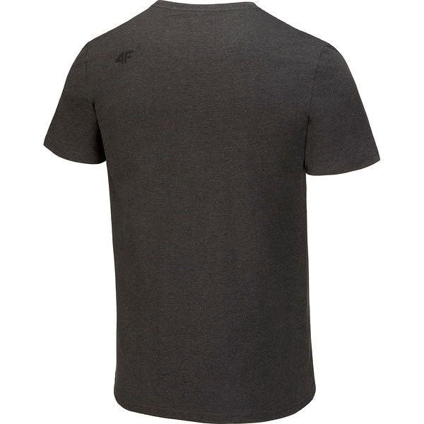 Koszulka T-Shirt 4F TSM352 - ciemny szary melanż