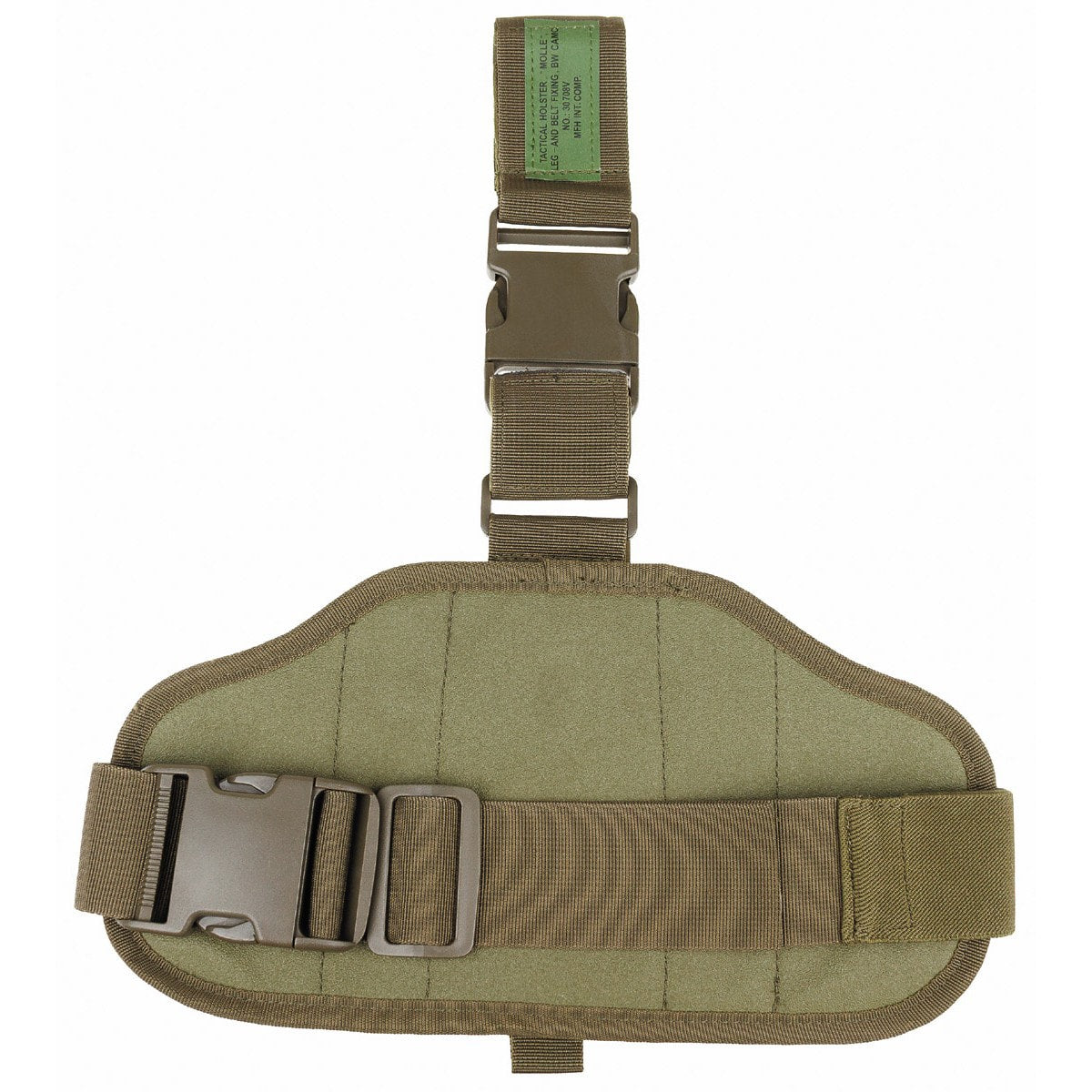 Panel udowy MFH MOLLE Right z kaburą - Flecktarn