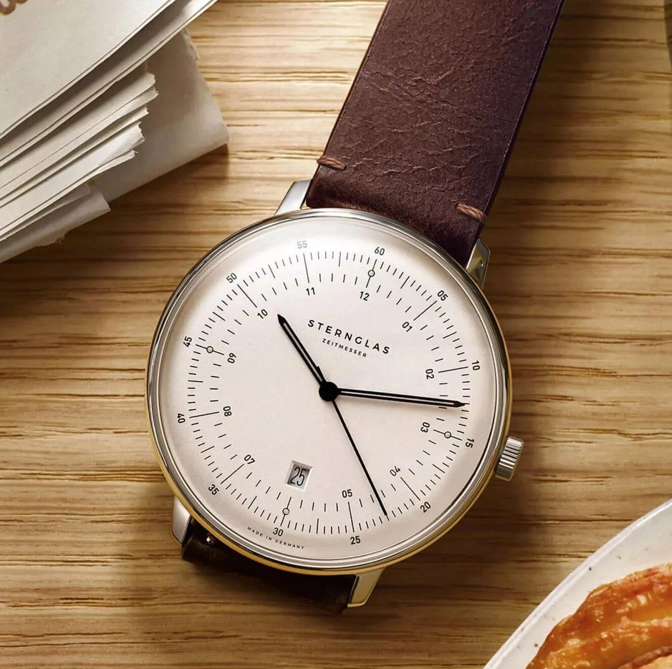 Zegarek Sternglas Hamburg Quartz - Silver