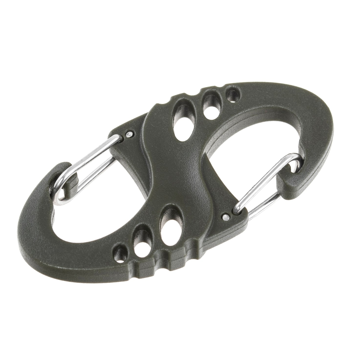 Zestaw karabińczyków Mil-Tec S-Hook Olive - 10 szt.