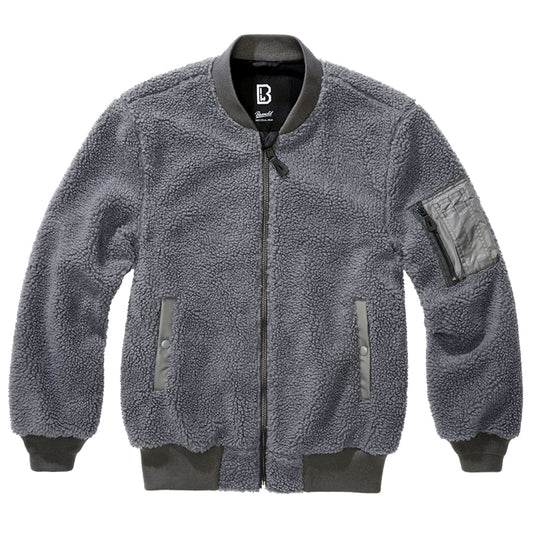 Kurtka Brandit MA1 Sherpa Jacket - Anthracite