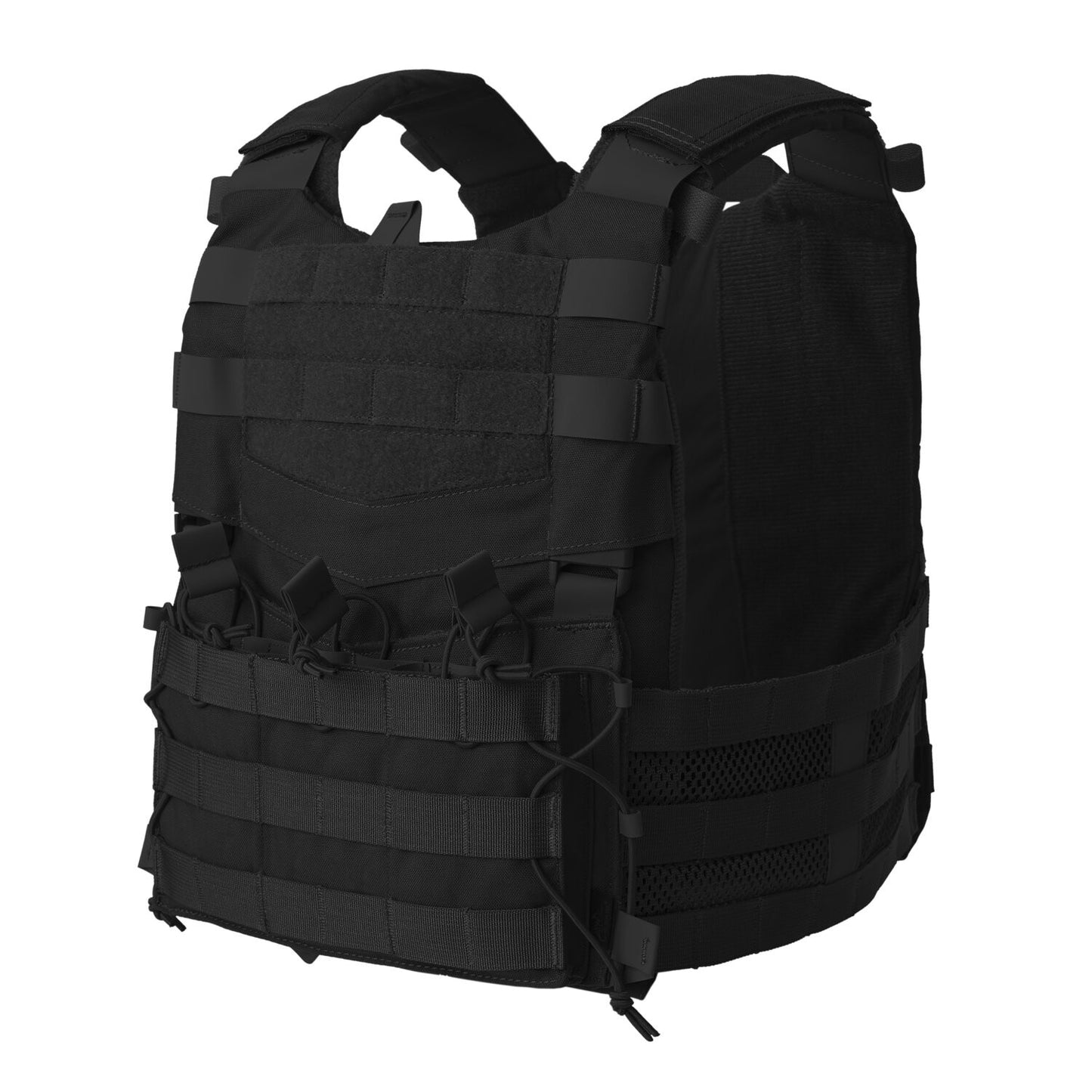 Modułowa kamizelka taktyczna Helikon Guardian Military Set Black - na płyty L