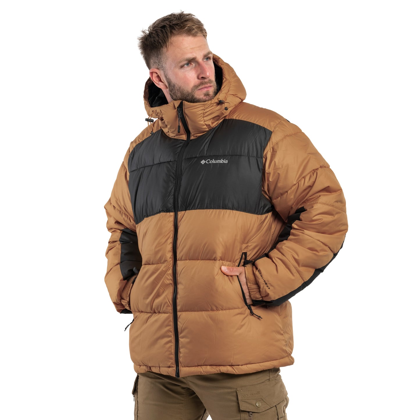 Kurtka Columbia Pike Lake II Hooded - Delta/Black