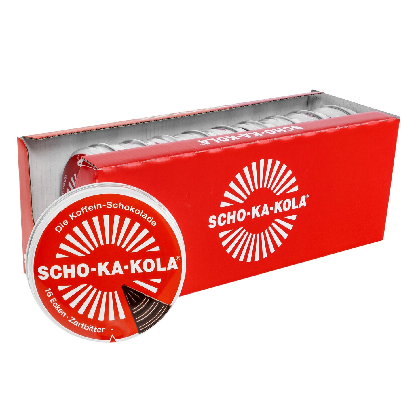 Czekolada Scho-Ka-Kola gorzka z kofeiną - 10 szt.