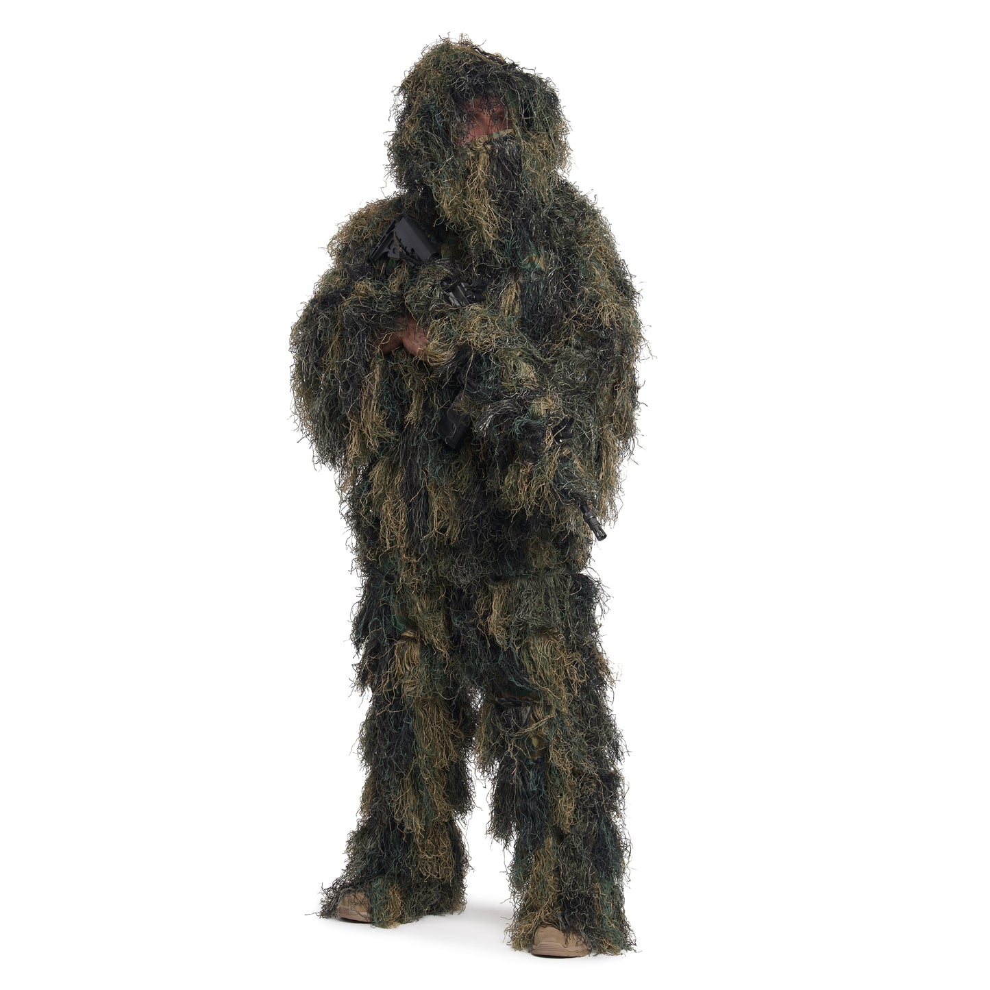 Strój maskujący Mil-Tec Ghillie Suit "Anti Fire" - Woodland