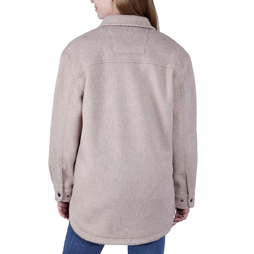Bluza damska Carhartt Wool Blend Overshirt - Mink