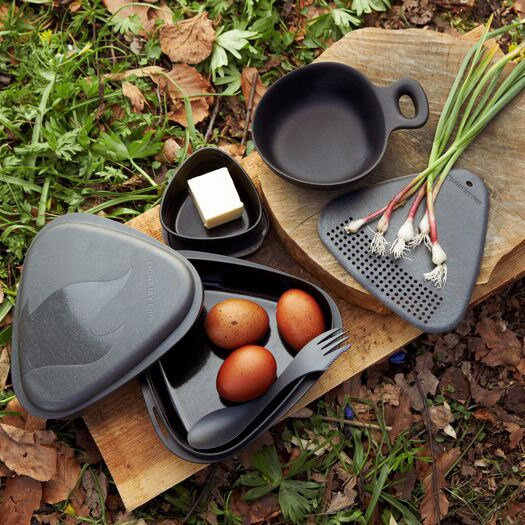 Zestaw turystyczny Light MY Fire Outdoor MealKit Bio - Salty Black