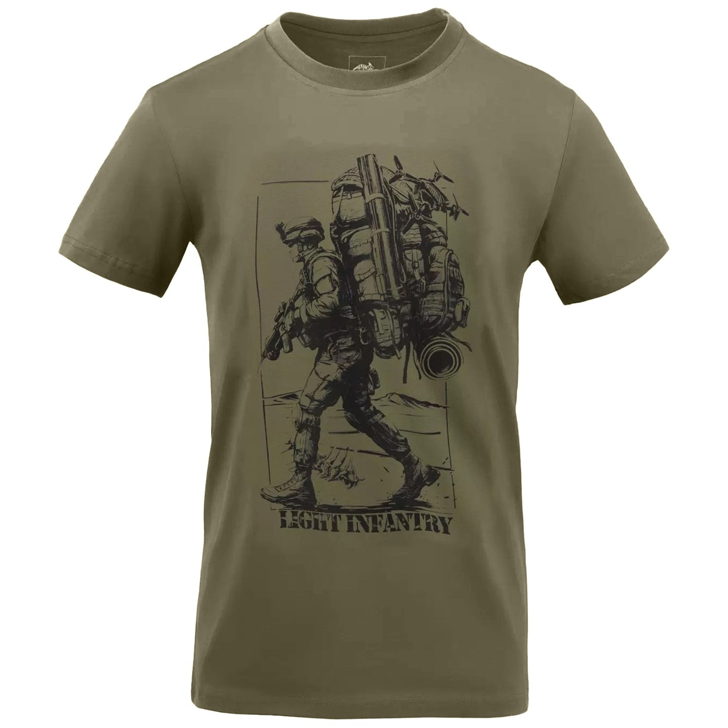 Koszulka T-Shirt Helikon Light Infantry - Olive Green