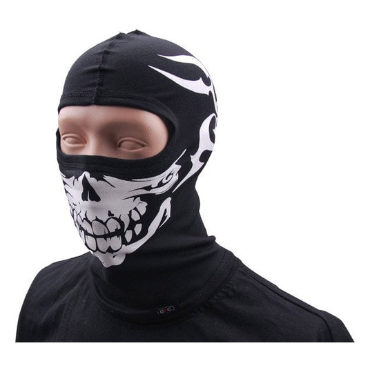 Kominiarka termoaktywna GFC Tactical z nadrukiem - Czarna