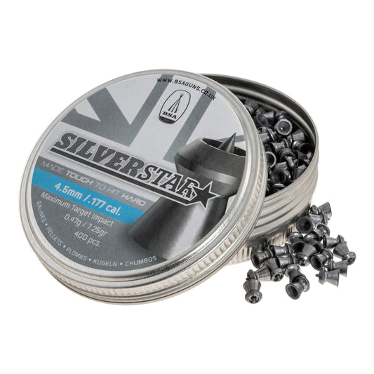 Śrut BSA Silver Star 4,5 mm - 400 szt.