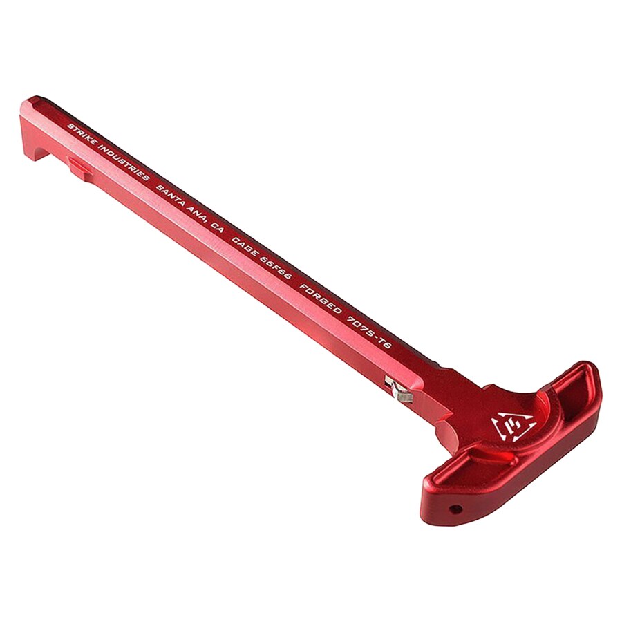 Dźwignia przeładowania Strike Industries Latchless Charging Handle do karabinków AR15 - Red