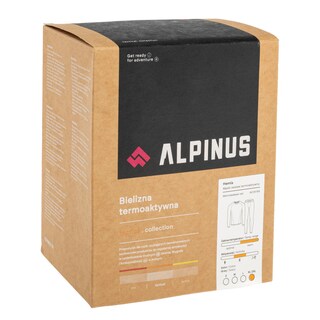 Bielizna termoaktywna Alpinus Hemis Set - Szara