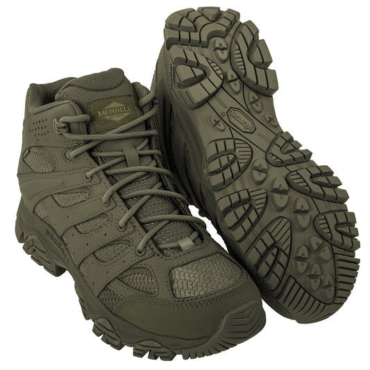 Buty Merrell MOAB 3 Mid Tactical Waterproof - Dark Olive