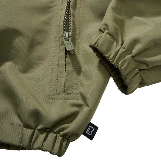 Kurtka dziecięca Brandit Summer Windbreaker Frontzip - Olive