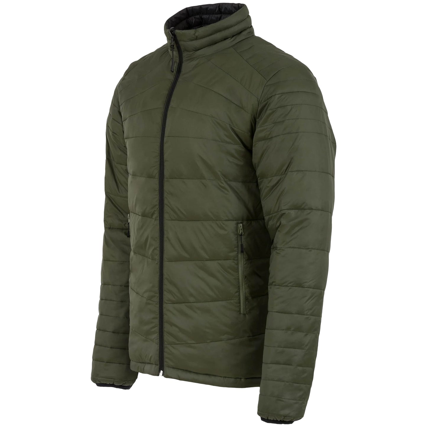 Kurtka Highlander Outdoor Revisible Insulated Jacket - Olive/Black
