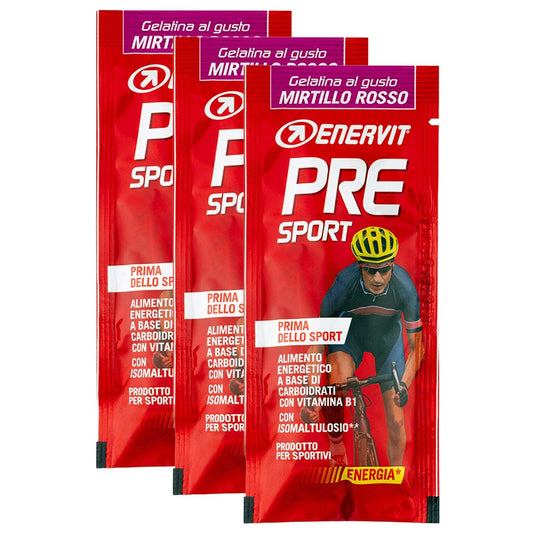Galaretka energetyczna Enervit Sport Pre Sport Żurawina - 3 szt.