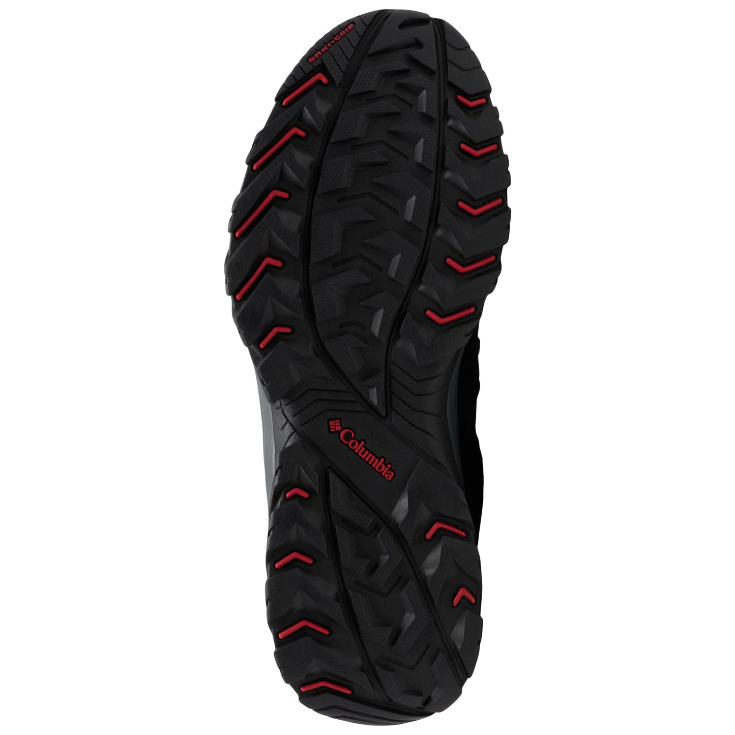 Buty Columbia Redmond III Mid Waterproof - Black/Mountain Red